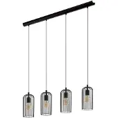 Eglo Hanglamp eettafel Roccamena 1 4-lichts draadlamp