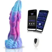 Wildolo Fantasy Dildo Vibrator Met App & Afstandsbediening 26 cm Nessie