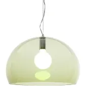 Kartell Hanglampe , FL/Y, dimbare, Groen, Woonkamer, Kunststof, Designer