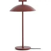 Kartell Mini Geen-A Tafellamp Brick Red | Mains powered