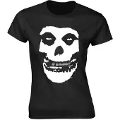 Ginza.se Misfits Dames Tshirt -XL- Silver Teeth Zwart