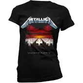 Ginza.se Metallica Dames Tshirt -XL- Master Of Puppets Tracks Zwart