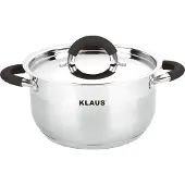 Klaus Pan 22cm-RVS-ZWART