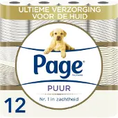 Page 3x Toiletpapier Puur 3-laags 4 Stuks