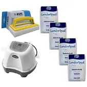 OEM - Zoutwatersysteem 26664GS & Zwembadzout 80 kg & WAYS Scrubborstel