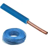 Overig VD-draad 2.5MM2 BLAUW. DS.100M