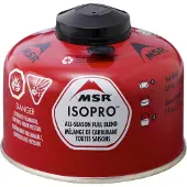 MSR IsoPro cartridge Gasfles 113g rood