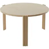 AYTM Tribus Salontafel Light Sand | Travertine | Ø60 cm