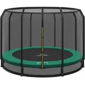 Magic Circle Pro Ingraaf Trampoline 366 cm Groen met veiligheidsnet