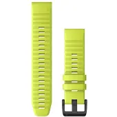 Garmin QuickFit Siliconen Horlogebandje - 22mm Polsbandje - Wearablebandje - Knal Geel