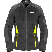 Spidi Super Net Jas Dames Fluo Geel Maat XL