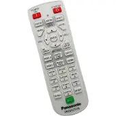 Panasonic Afstandsbediening geschikt voor de PT-EW640L beamer, vervangt N2QAYA000063 / N2QAYA000105