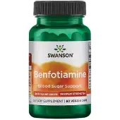 Swanson Health - Benfotiamine, 300 mg - 60 vegetarische capsules