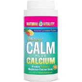 Natural Vitality - Natural Calm Plus Calcium, Framboos-Citroen - 454g