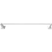 Sanicare handdoekhouder magnetisch 60cm vierkant wit