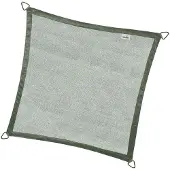Nesling Schaduwdoek Coolfit Vierkant Olijf (5 x 5 m)