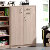 Huisenthuis.nl Commode 'Spacio' 2 deuren 2 laden Sonoma eik