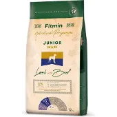 Fitmin Dog Nutritional Programme Maxi Junior Lamb&amp;Beef 12 kg voor puppy's van grote rassen