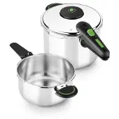 Pinti Monix Presto M911001 Pack 4+6l Snelkookpan