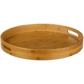 Five Ronde Bamboe Dienblad - 40 cm, Bruin