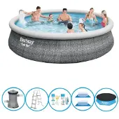 Bestway Zwembad Fast Set - 457x107 cm - Inclusief accessoires