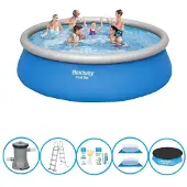 Bestway Zwembad Fast Set - 457x122 cm - Inclusief accessoires