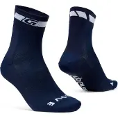 Gripgrab - Classic Regular Cut Zomer Fietssokken 1 Paar Coolmax Wielersport Sokken - Navy Blauw - Unisex - Maat XS (35-38)