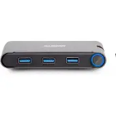 Urban Factory TCM15UF (USB C), Docking station + USB-hub, Zwart