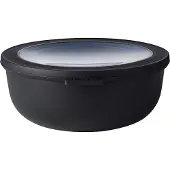 Mepal Cirqula kom met deksel ø 19,5 cm 1,25 liter kunststof nordic black