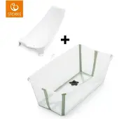 Stokke Flexi Bath Bundel - Transparent Green