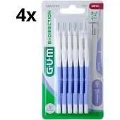 Gum 4x Bi-Direction 0.6 mm Lila - 6 stuks