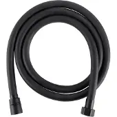 Guido Gusto Doucheslang 150cm Mat zwart Pvc