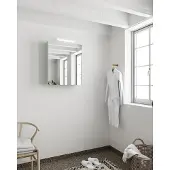 Mondiaz Cubb spiegelkast 60x70x16cm greey met 1 deur