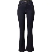 Levi's Jeans '725 High Rise Bootcut' blauw denim