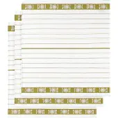 De Witte Lietaer Theedoeken De Witte Lietaer BML White Yellowgreen (2 stuks)