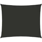 vidaXL Zonnescherm rechthoekig 5x6 m oxford stof antracietkleurig
