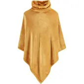 MOODIT Poncho Calido Golden Yellow-One-size