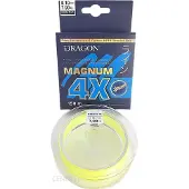 Dragon Magnum 4x Braid | 300m 0.12 Mm Hi-Vis Yellow