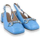 Pedro miralles Dames Pump Licht | Blauw | Maat: 38