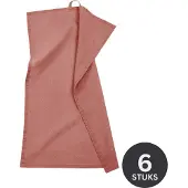 Tiseco Keukendoek Home Studio Myrna Rust (Set van 3) - 50 x 70 cm