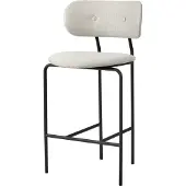 Gubi Coco counter chair fully upholstered Eero special FR 106-black
