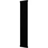 Boss & Wessing Designradiator plieger florence 903 watt zijaansluiting 180x32,2 cm black graphite
