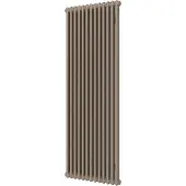 Boss & Wessing Designradiator plieger florence 1677 watt zijaansluiting 180x60 cm zandsteen