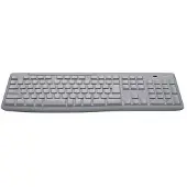 Logitech K270-toetsenbordbeschermer Zilver