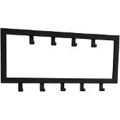 Lt-luce Kapstok Joy Mat Zwart 9 Haken 60cm