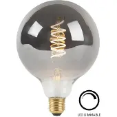 Highlight E27 Filamentlamp LED - Globe 95 - 4W dimbaar - Smoke