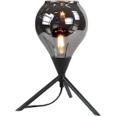 Highlight Tafellamp Cambio zwart met smoke glas