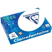 Clairefontaine Kopieerpapier CLAIR2800 - A4-formaat - 80 g/m² - helderwit - 5 x 500 vellen