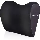 Dunlop Neksteun - Nekkussen Autostoel - 100% Memory Foam - Universele Pasvorm - Zwart