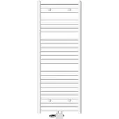 LuxeBath Badkamerradiator Sahara 600 x 1500 mm Wit gebogen + middenaansluiting